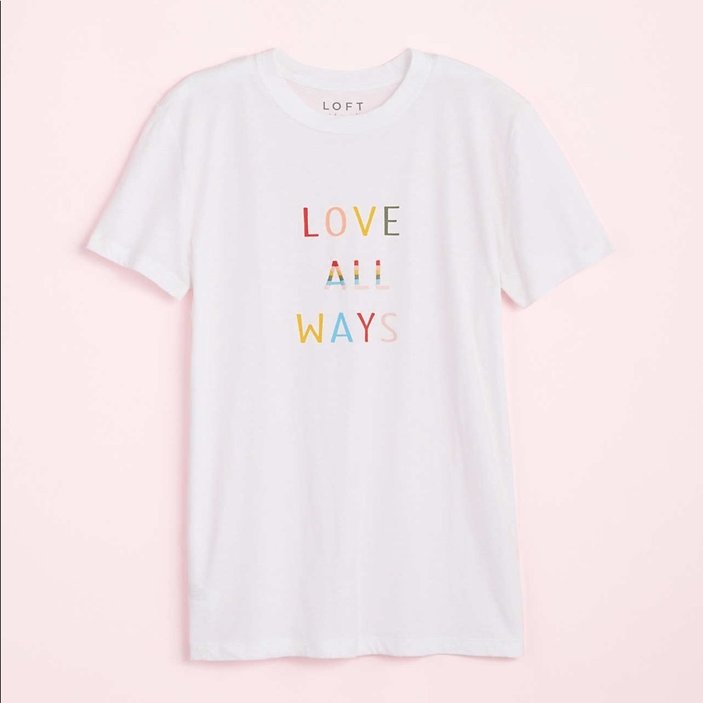 Loft Love All Ways Pride T-Shirt XS